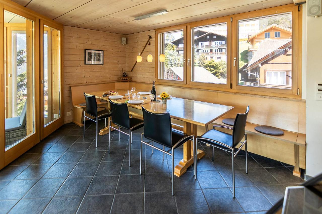Chalet Steingaertli 1 Wengen Buitenkant foto