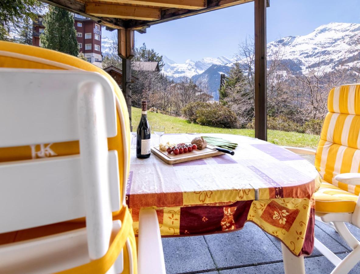 Chalet Steingaertli 1 Wengen Buitenkant foto